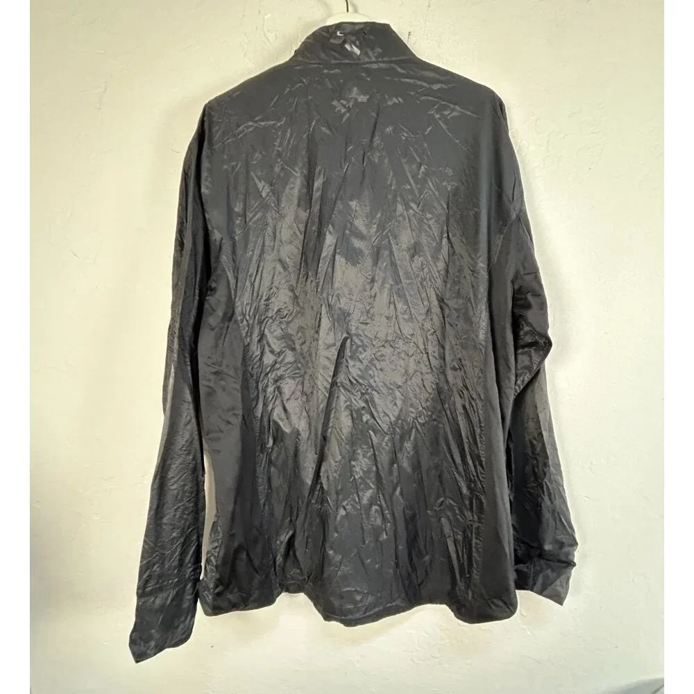 Callaway Weather Series Mens Black Full-Zip Lightweight Windbreaker Jacket XL